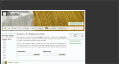 Desktop Screenshot of bauletter.de