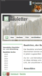 Mobile Screenshot of bauletter.de