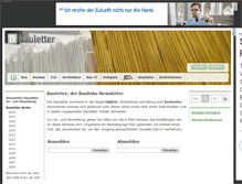 Tablet Screenshot of bauletter.de